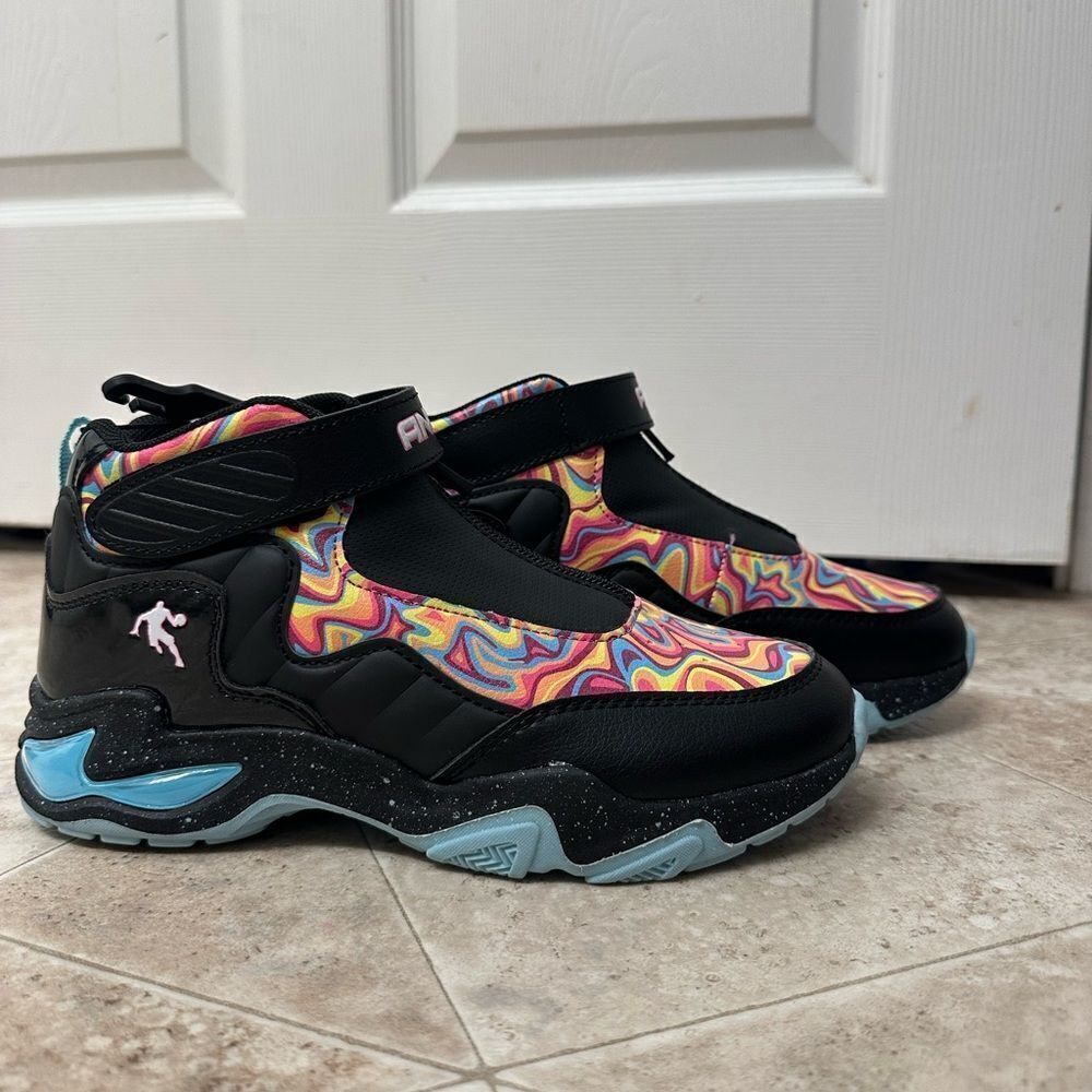 AND1 Kids Hi-Top Zip Athletic Sneakers Size 5